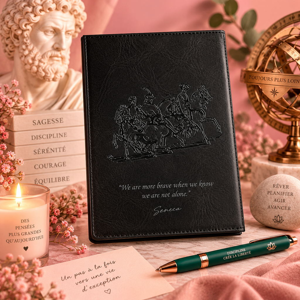 Carnet d’Intentions – Effet Cuir avec Écran LCD Réutilisable (plusieurs couleurs)