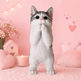 Chat debout (15x9,7x23 cm)