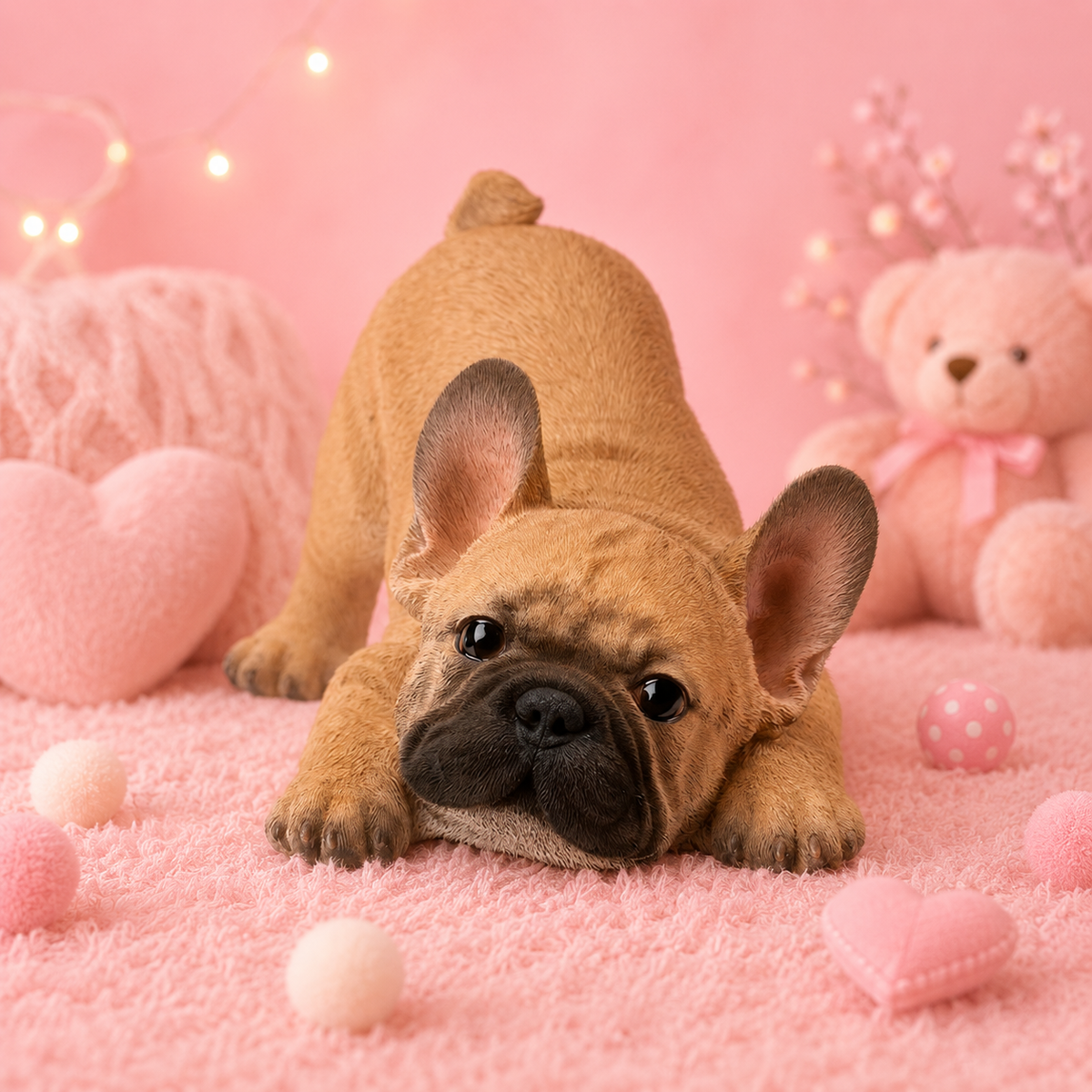 Chiot bouledogue français (20,5x12,5x11,5 cm)
