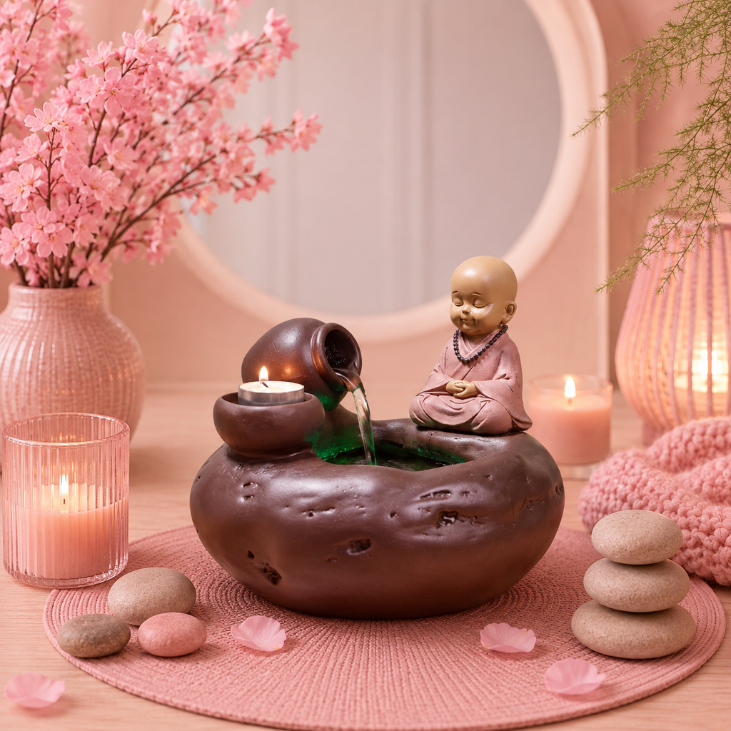 Fontaine Bouddha Medina (22x17x19 cm)