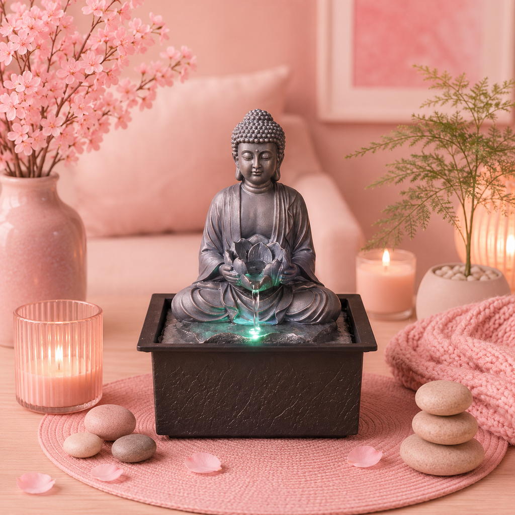 Fontaine Bouddha Sutra (19x16x25 cm)