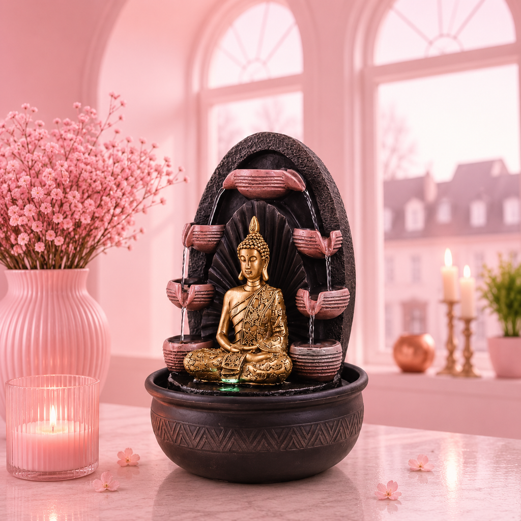 Fontaine Bouddha Chakra (26x40 cm)