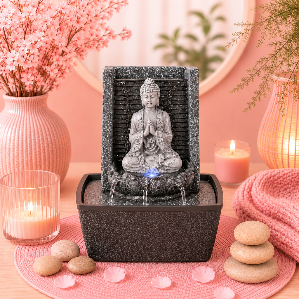 Fontaine Bouddha Nirvana (20x15x26 cm)