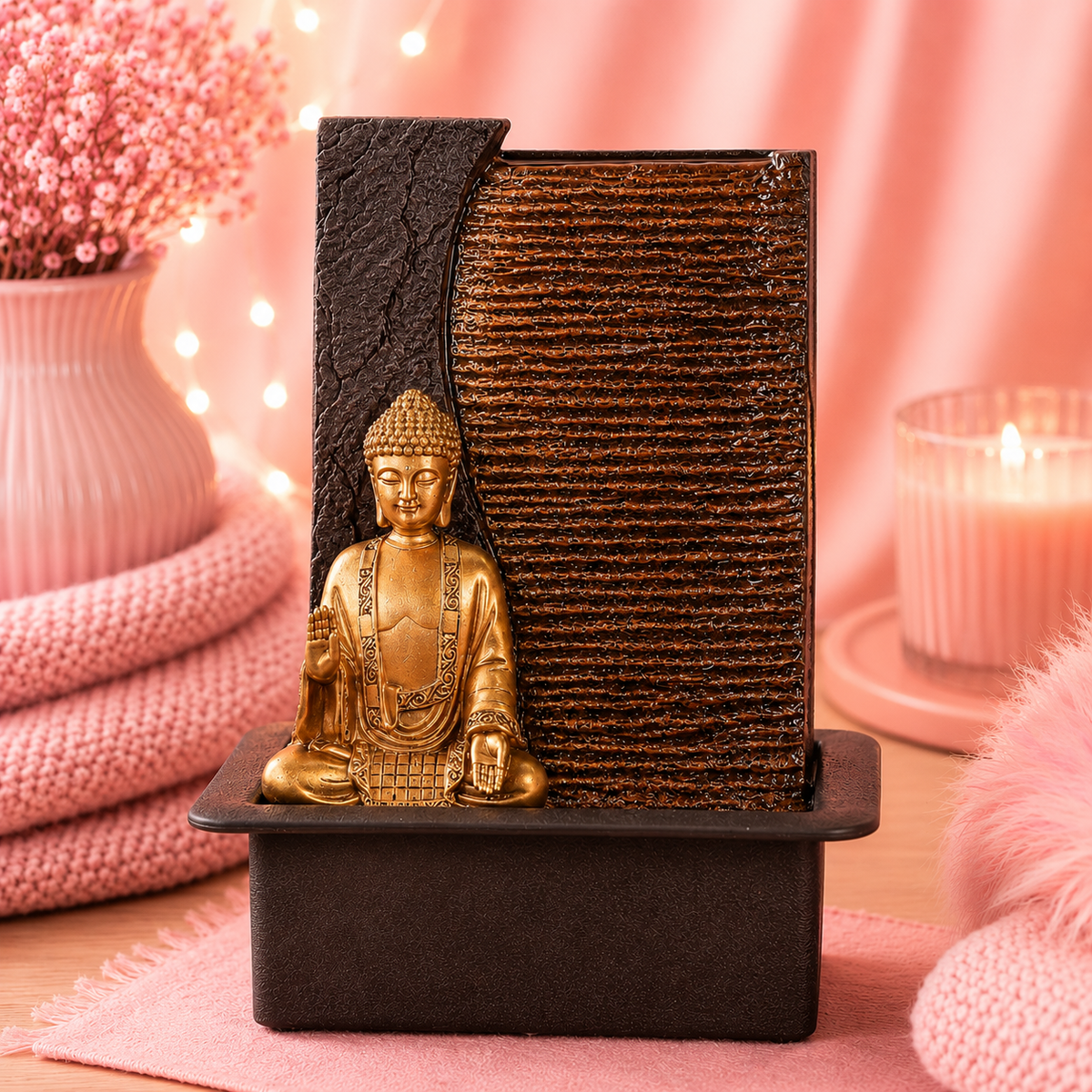 Fontaine Bouddha Jati (30x22x40 cm)