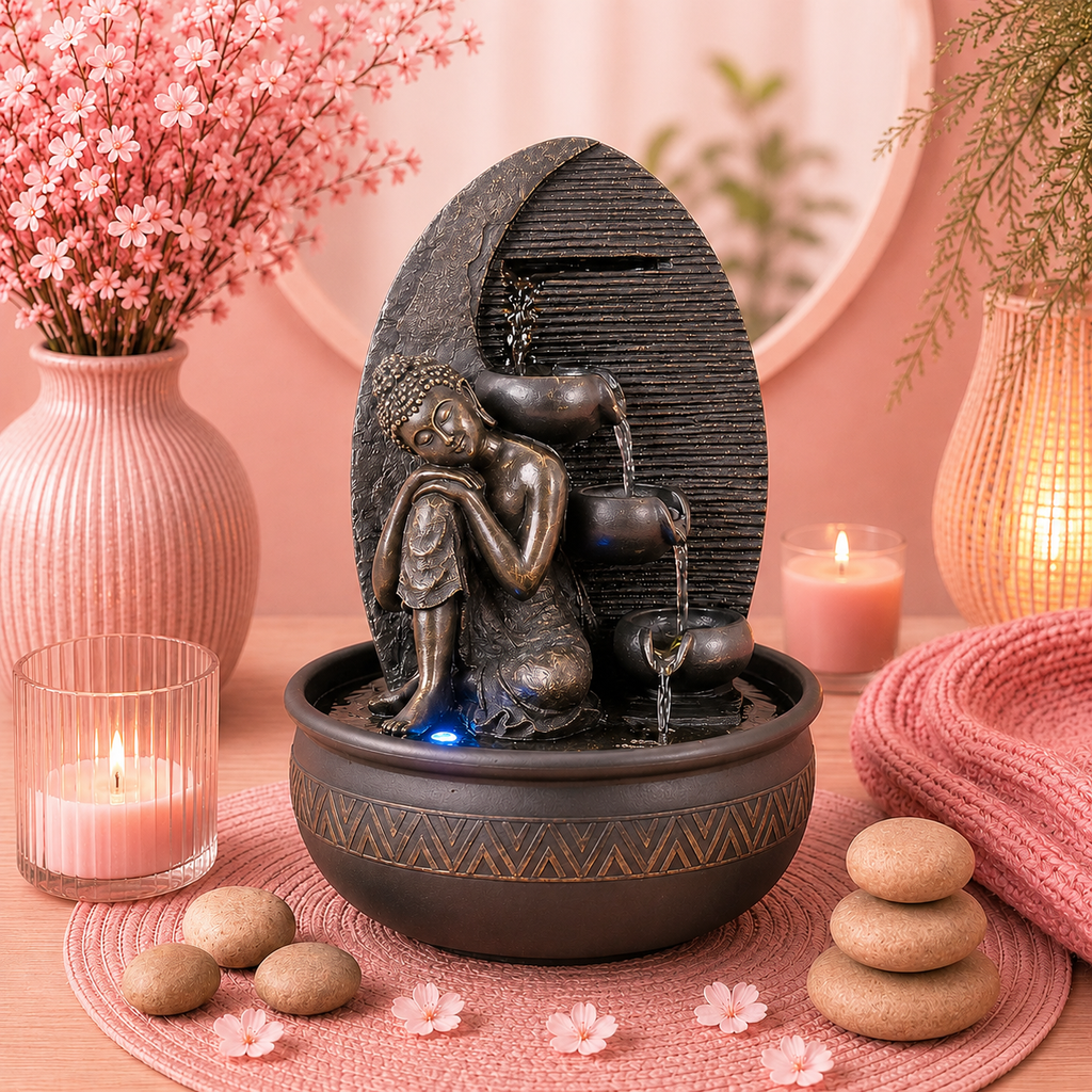 Fontaine Bouddha Grace (26x40 cm)