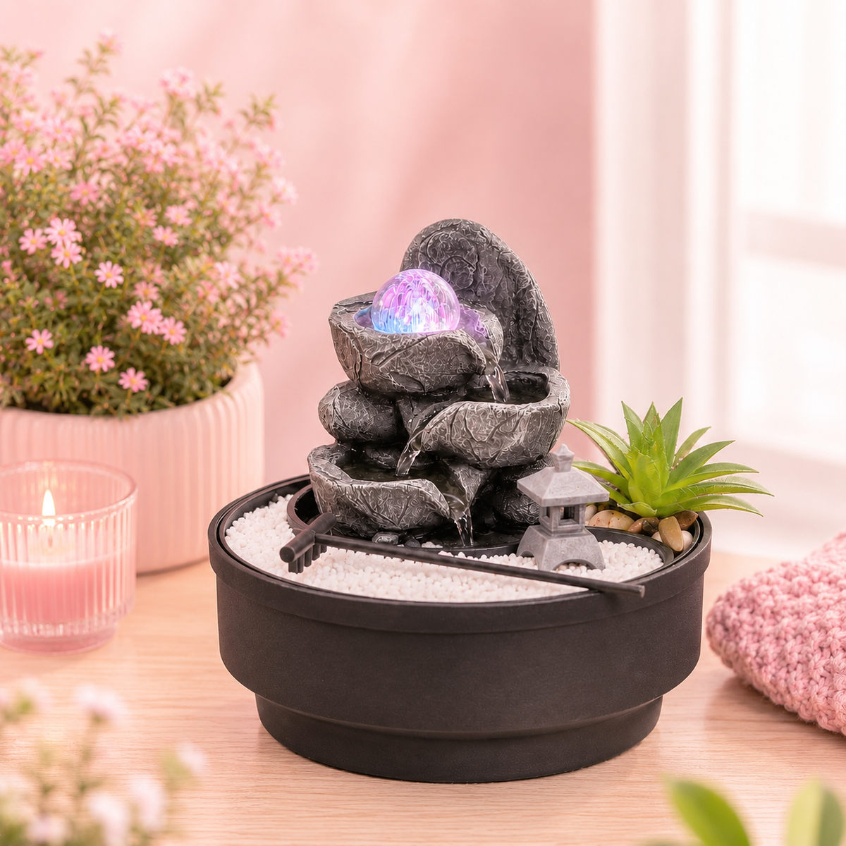 Jardin Zen & Fontaine Bogota (21 cm)