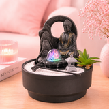 Jardin Zen & Fontaine d'intérieur – Sumana (21 cm) (+ statue Ganesh offerte)