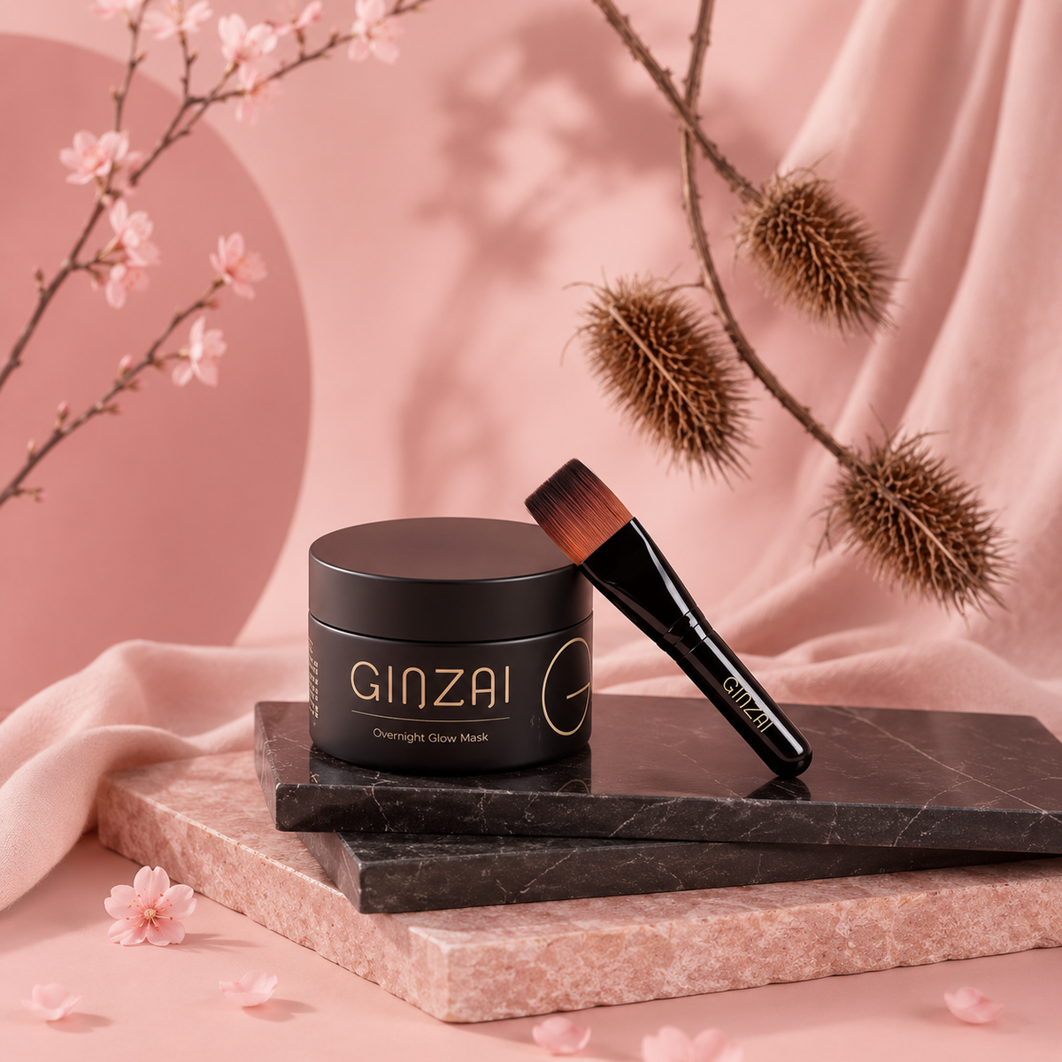 Masque pour le visage calmant et raffermissant au ginseng coréen premium (ginseng forestier) - 100 ml