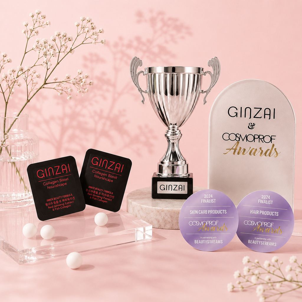 Perles de soin au collagène au ginseng coréen premium
