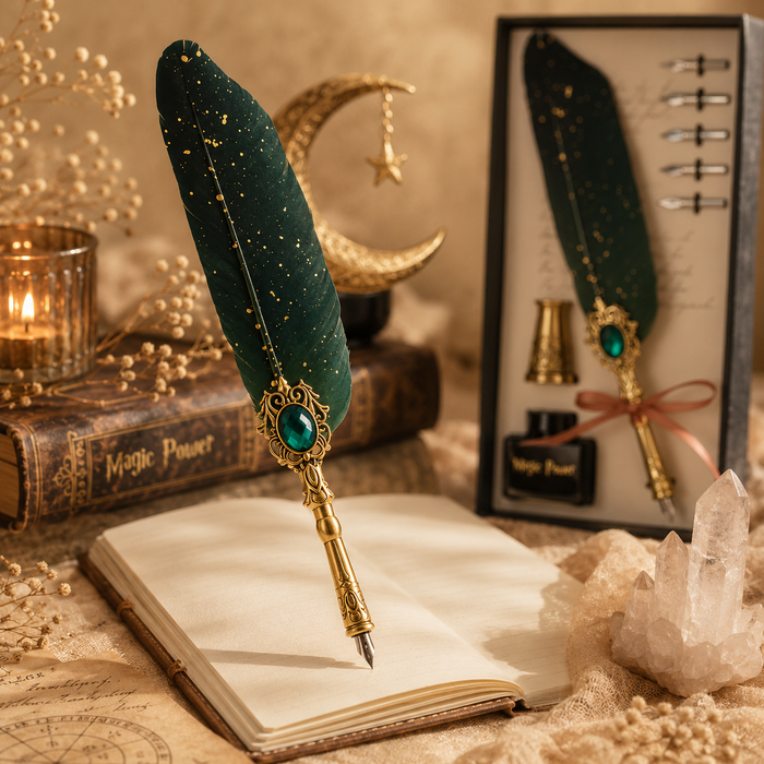 Coffret Stylo plume calligraphie vintage - Magic Power