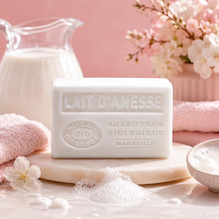 Savon au lait d'ânesse bio - 125 g