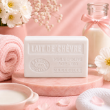 Savon à l'huile d'olive AOP - bio lait de chèvre - 125 g