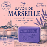 Savonnette marseillaise - VIOLETTE - 100 g