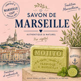 Savonnette marseillaise - MOJITO - 125 g