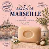 Savon parfumé Marseille au BEURRE DE KARITÉ - 100 g