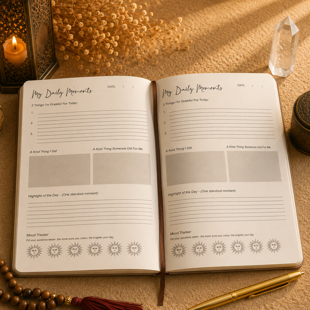Journal de Gratitude - 120 pages (plusieurs variantes)