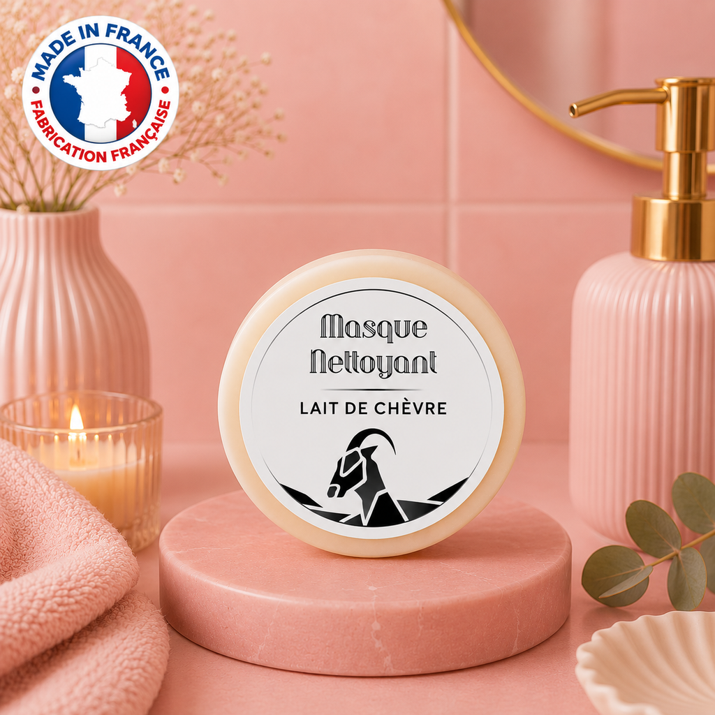 Masque nettoyant visage au lait de chèvre