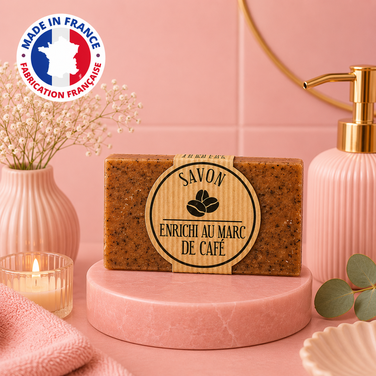 Savon au MARC DE CAFÉ - 100 g