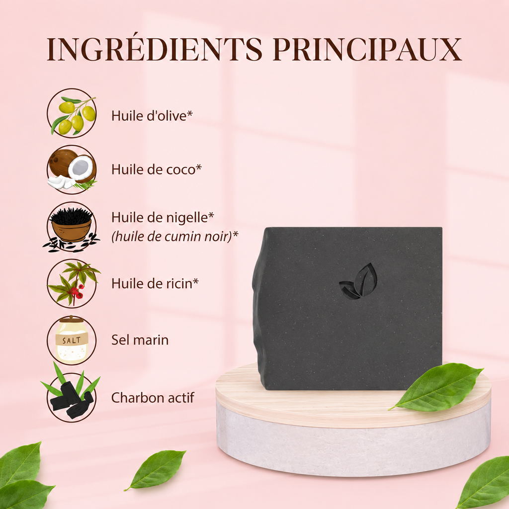 Savon à l'huile de nigelle bio - 100 g