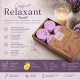 Coffret de galets de douche vapeur zen - Relaxant (Violet))