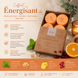 Coffret de galets de douche vapeur zen - Énergisant (orange)