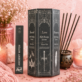 Coffret d'encens en forme de pyramide - Lot de 5 parfums et sorts de sorcière anciens