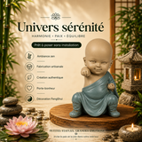 Statuette Bonze Gongfu 3 (8x5,5x12,7 cm)