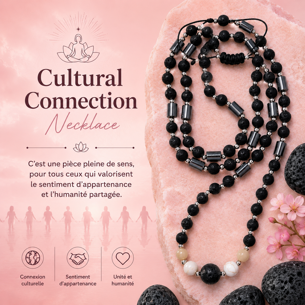 Collier essence du volcan - Connexion culturelle