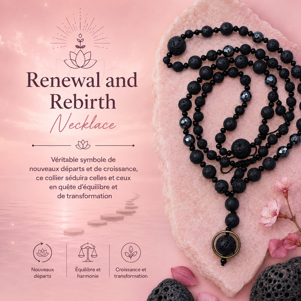 Collier essence du volcan - Renouveau et Renaissance
