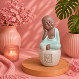 Statuette Bouddha porte-encens - INTELLIGENCE (7x6x14 cm)