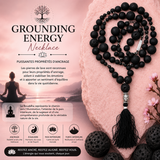 Collier essence du volcan - Énergie d'ancrage