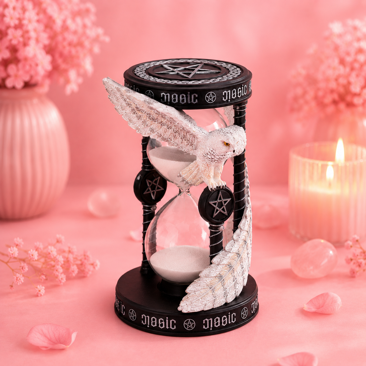 Sablier Hibou magique