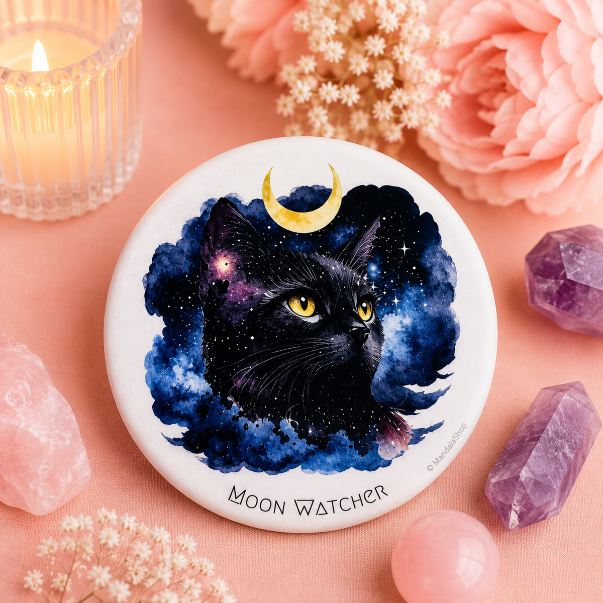 Magnet soft touch - Moon watcher