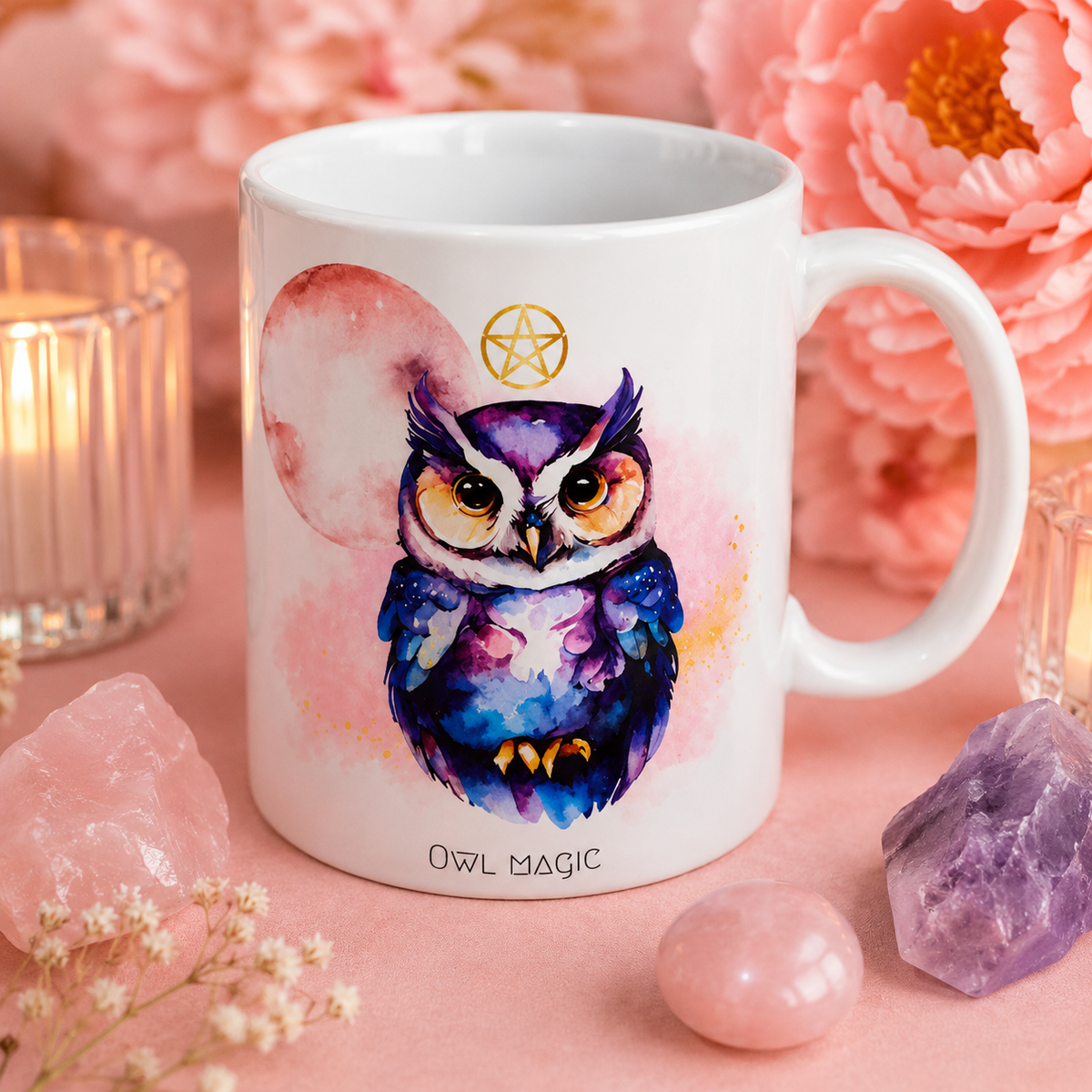 Mug witchy - Owl magic