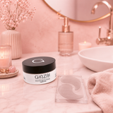 Patchs Oculaires Hydrogel Noirs au Ginseng – 60 Patchs (30 Applications)