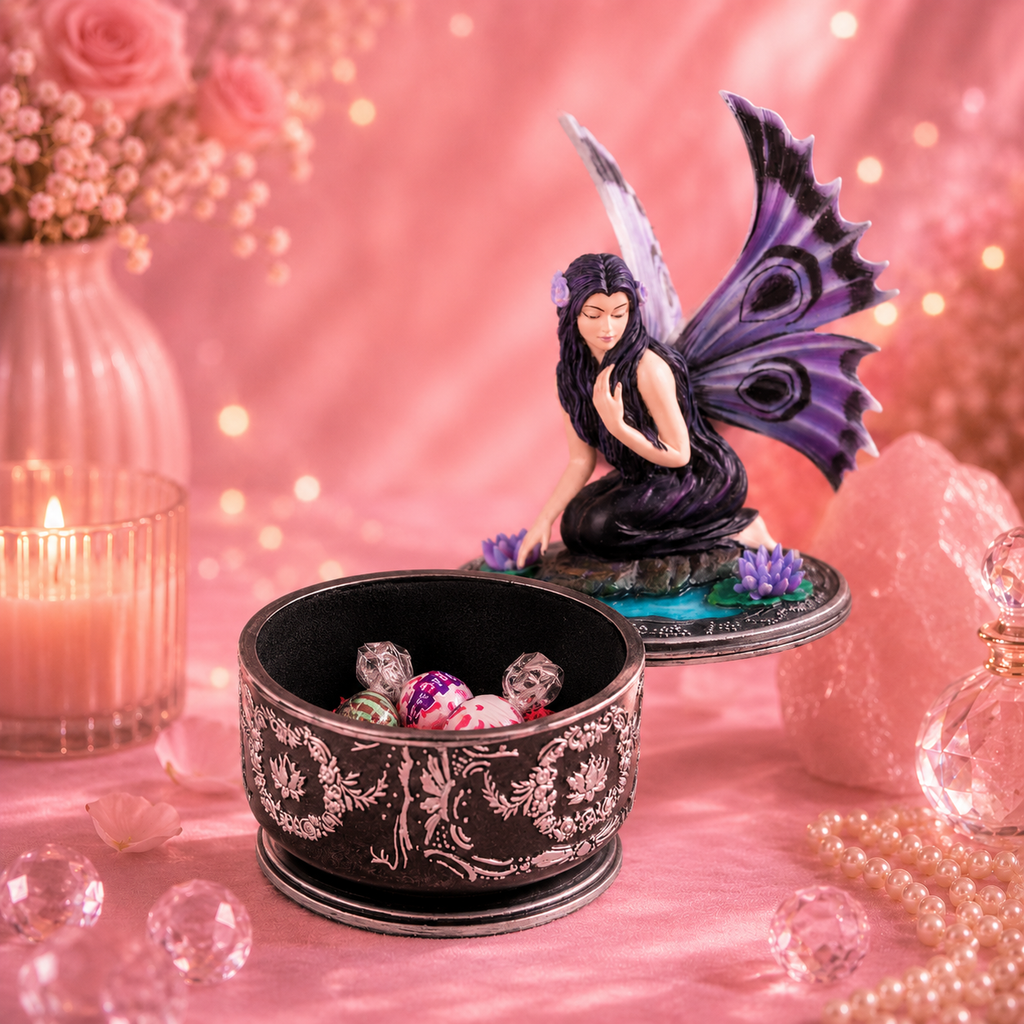 Boîte Fée Naïade - par Anne Stokes