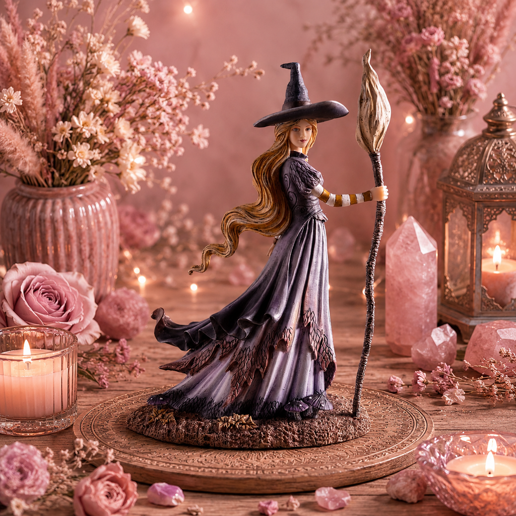 Sorcière envoûtante d'automne par Amy Brown (19,5x11x26,5 cm)
