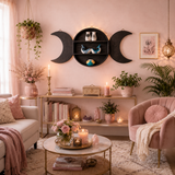 Étagère murale Triple lune (92,7x10,2x35,6)