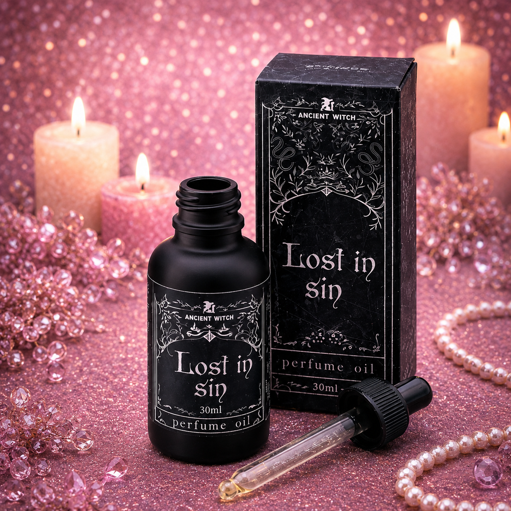 Huile parfumée de sorcière ancienne - Perdue dans le péché - 30 ml