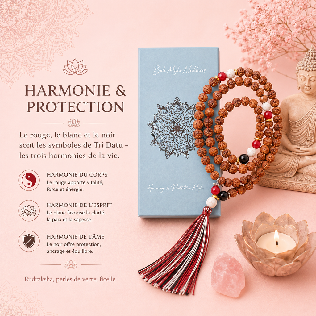 Collier Bali Mala - Harmonie & Protection