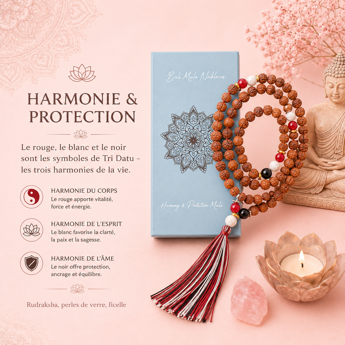 Collier Bali Mala - Harmonie & Protection