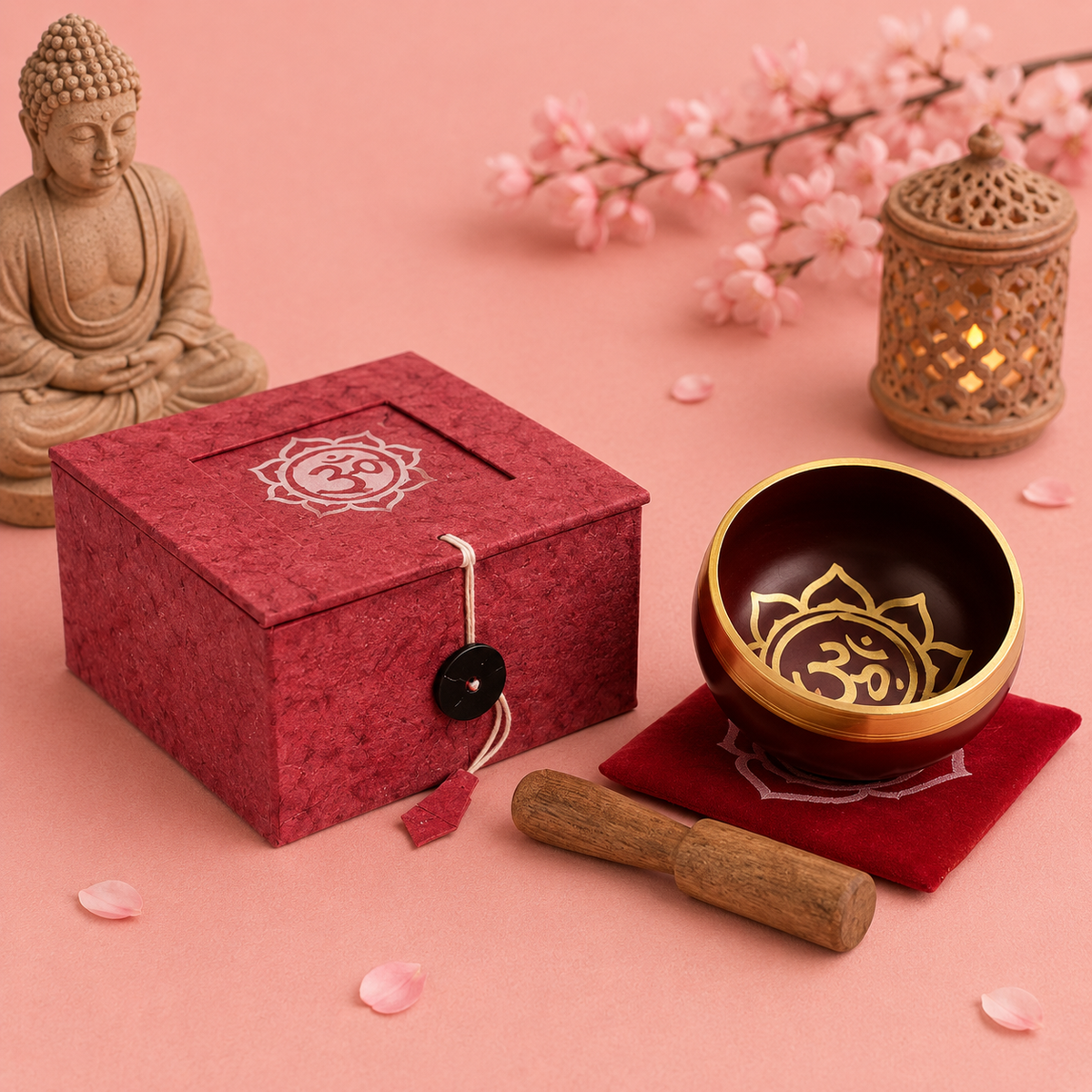 Bol chantant tibétain – Chakra RACINE