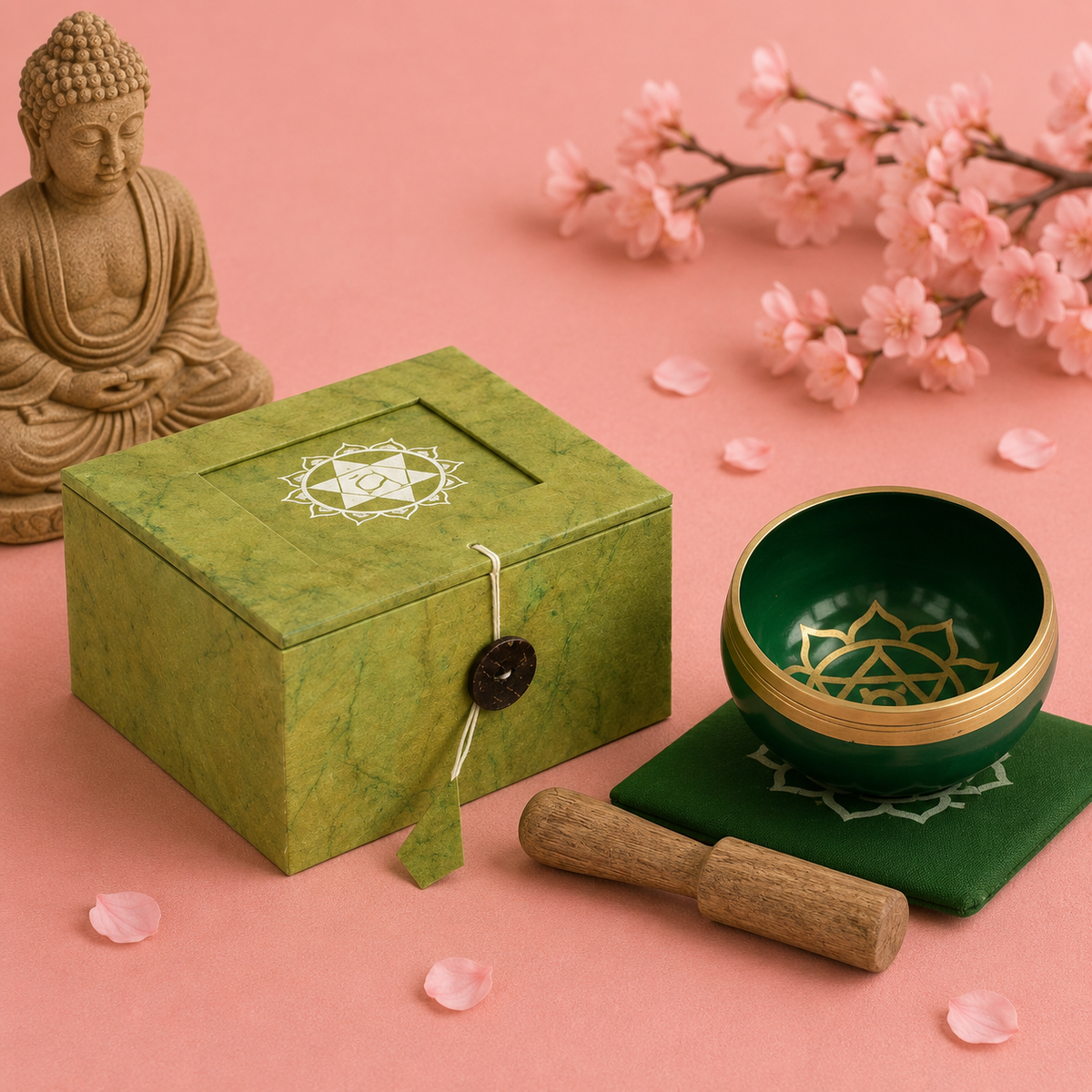 Bol chantant tibétain – Chakra CŒUR