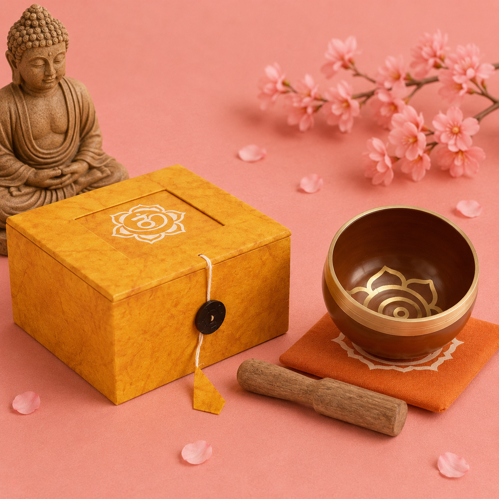 Bol chantant tibétain – Chakra SACRÉ