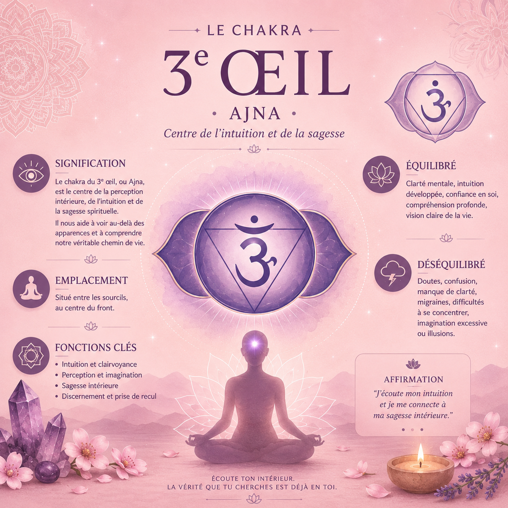 Bol chantant tibétain – Chakra TROISIÈME ŒIL