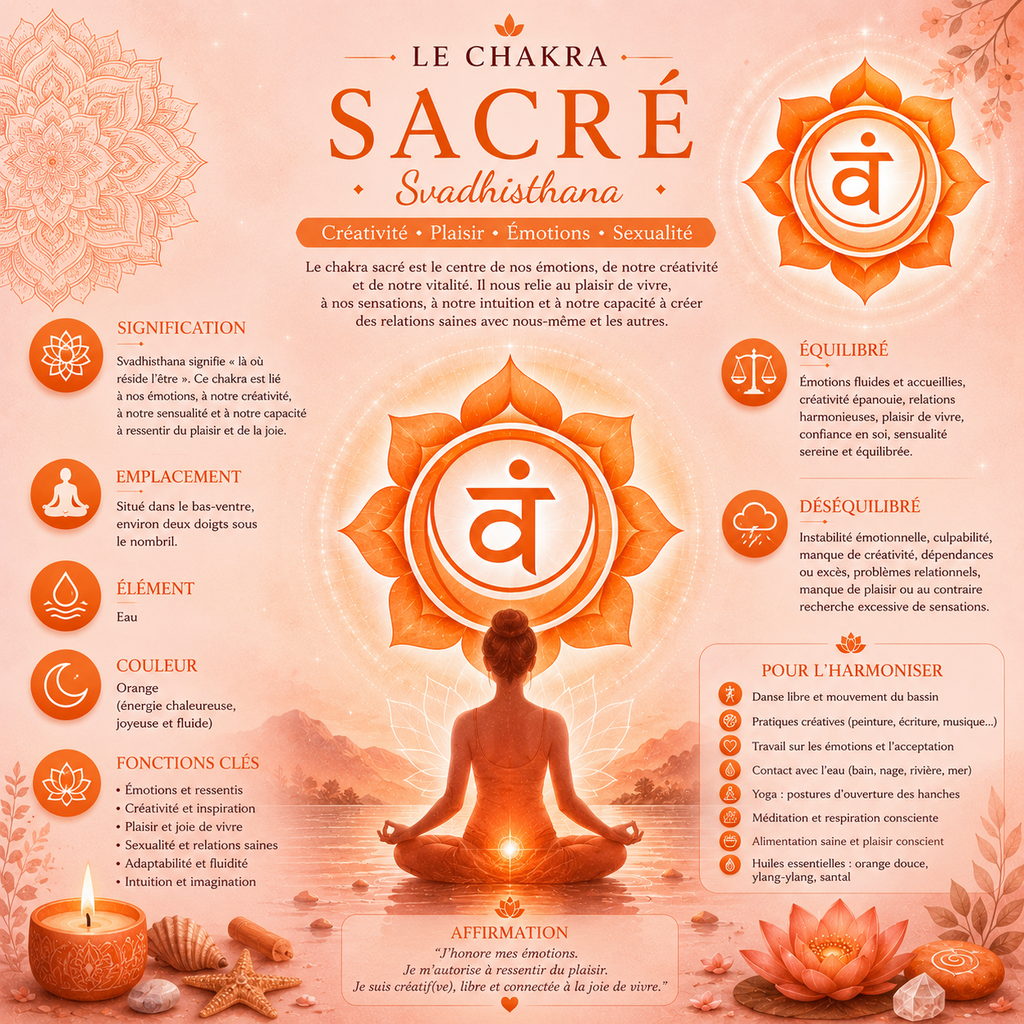 Bol chantant tibétain – Chakra SACRÉ