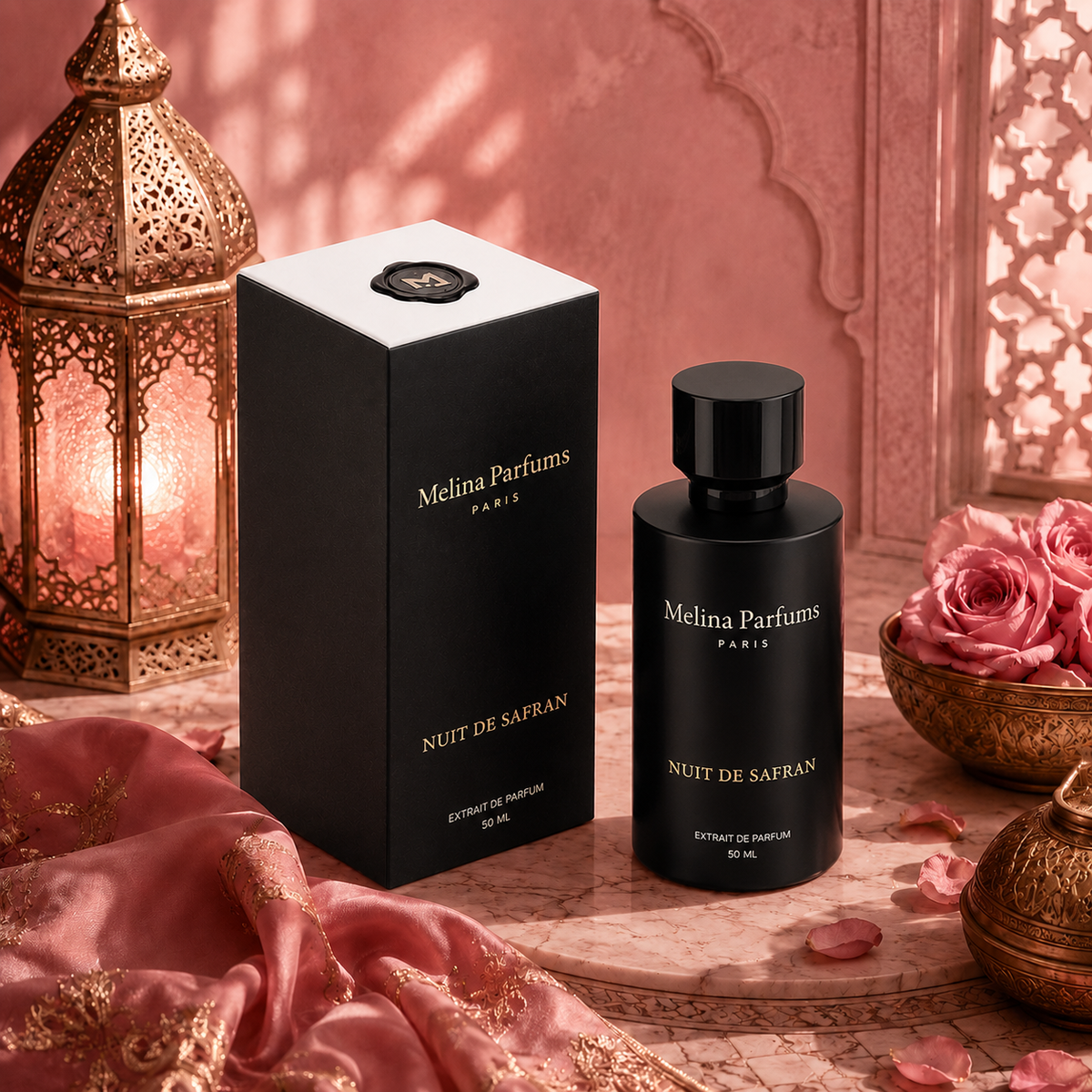 Nuit de Safran Édition L’Obsidienne - Extrait de Parfum Mixte