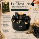 Ensemble de cristaux diffuseurs & floraux - Le chevalier