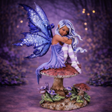 Fée Violette par Amy Brown (11,5 x 9,5 x 16,5 cm)