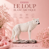 Loup blanc arctique (21x10x18 cm)